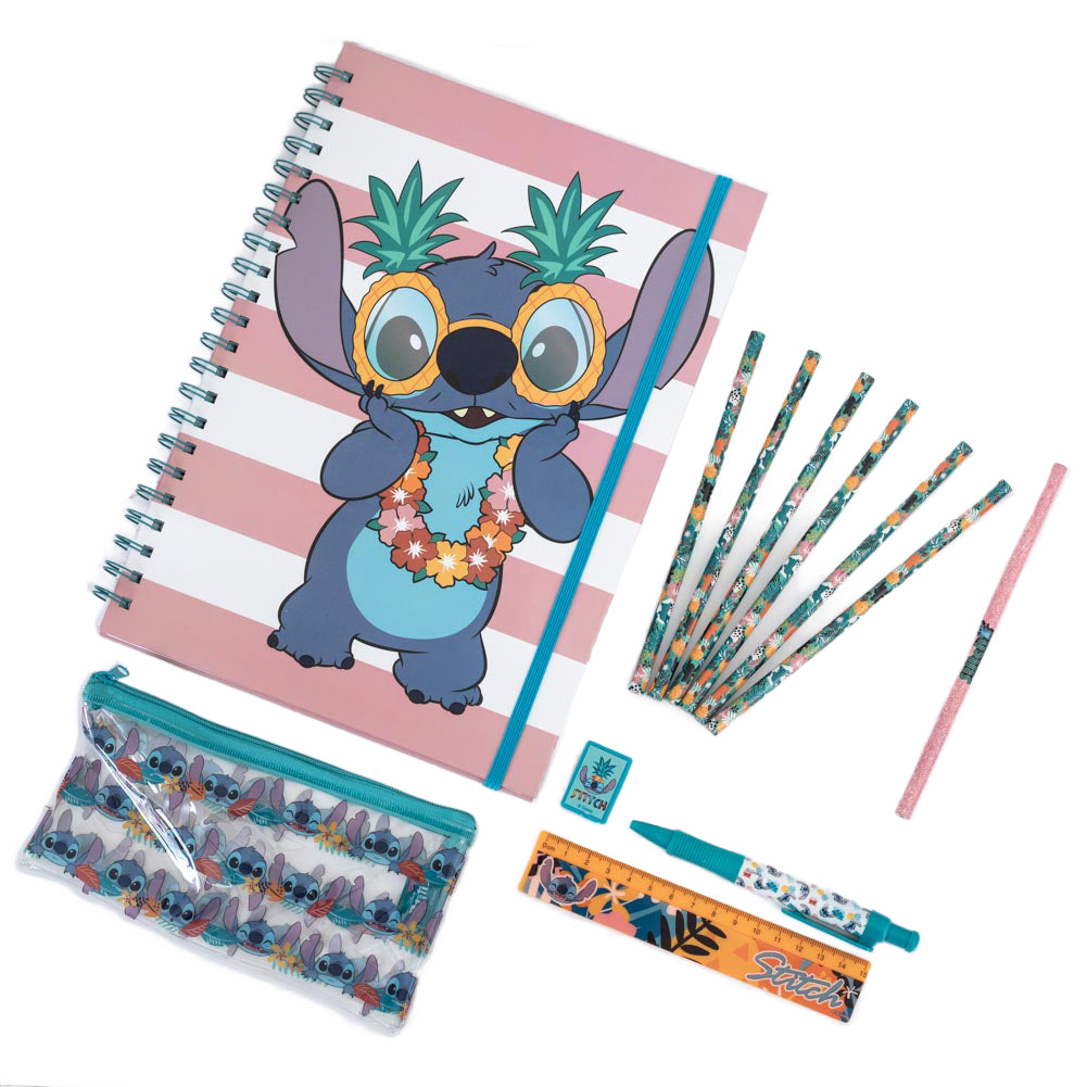 Lilo Stitch Aloha Hawaii A4 Bumper Stationery Set
