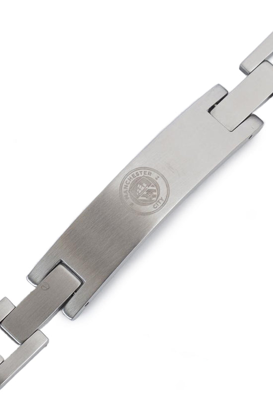 Manchester City FC Engraved Bracelet