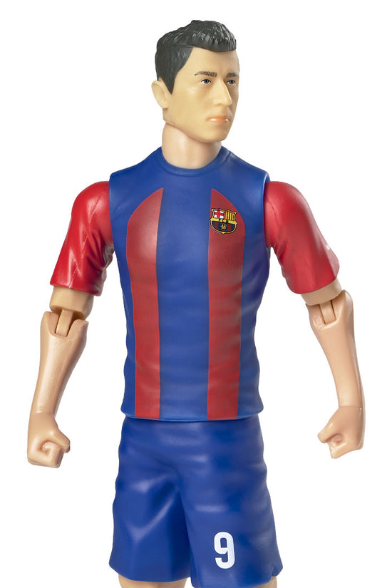 Fc Barcelona Lewandowski 20Cm Action Figure Image 2