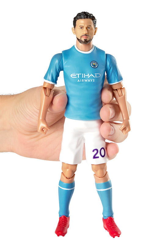 Manchester City Fc Bernardo Silva 20Cm Action Figure Image 5