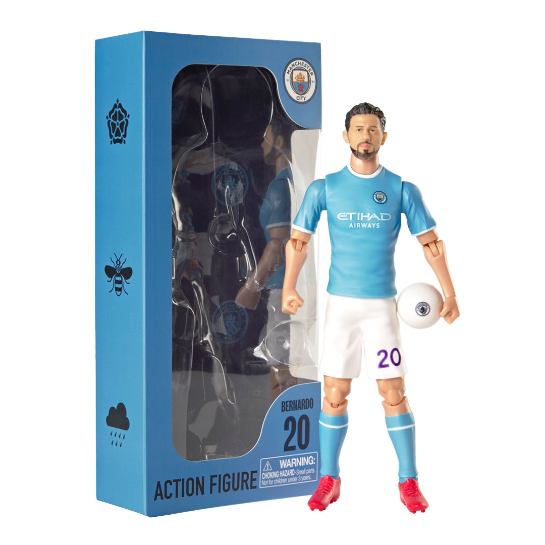 Manchester City Fc Bernardo Silva 20Cm Action Figure Image 6