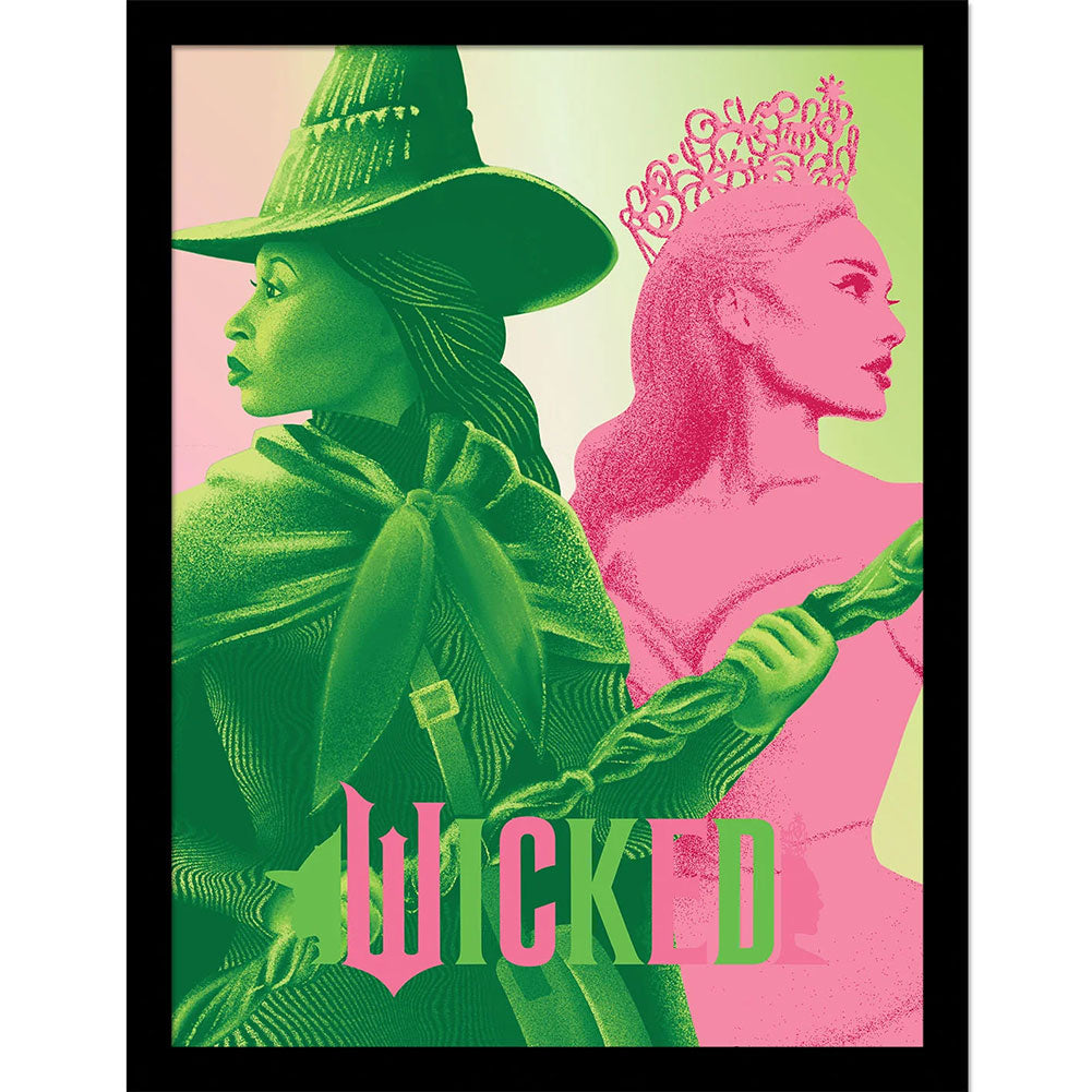 Wicked Elphaba Glinda Picture 16 x 12
