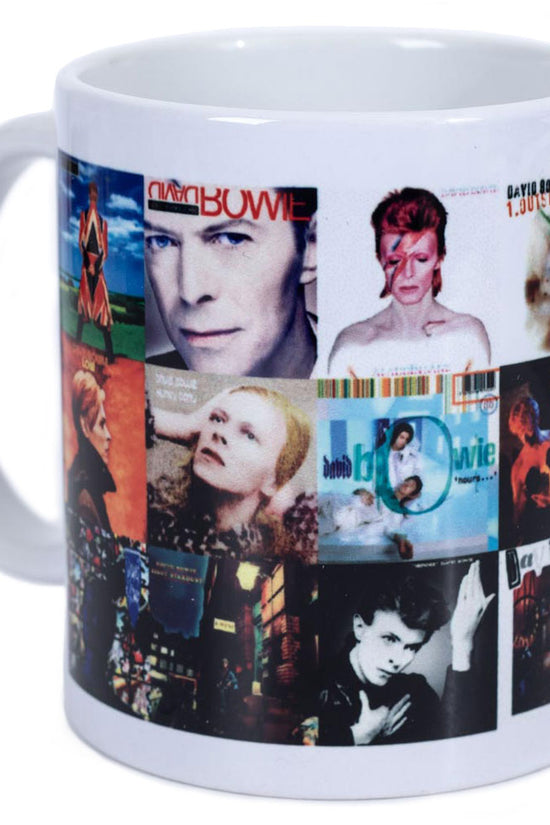 David Bowie Album Collage Mug