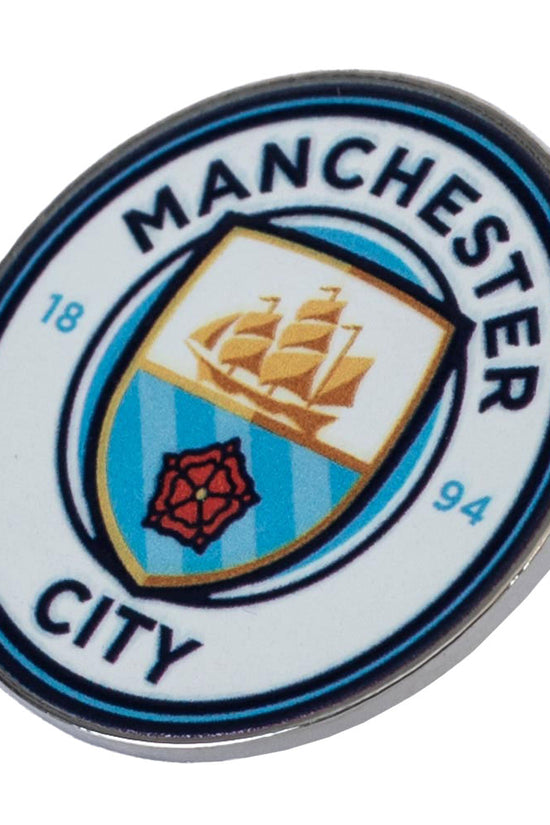 Manchester City FC Club Crest Pin Badge 1