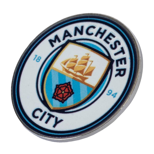 Manchester City FC Club Crest Pin Badge 1