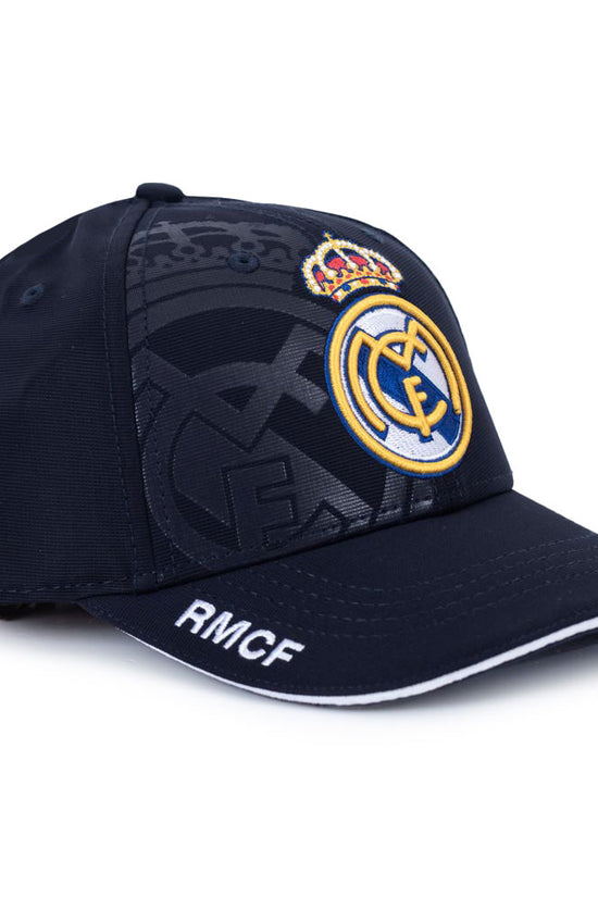 Real Madrid FC Navy Debossed Cap