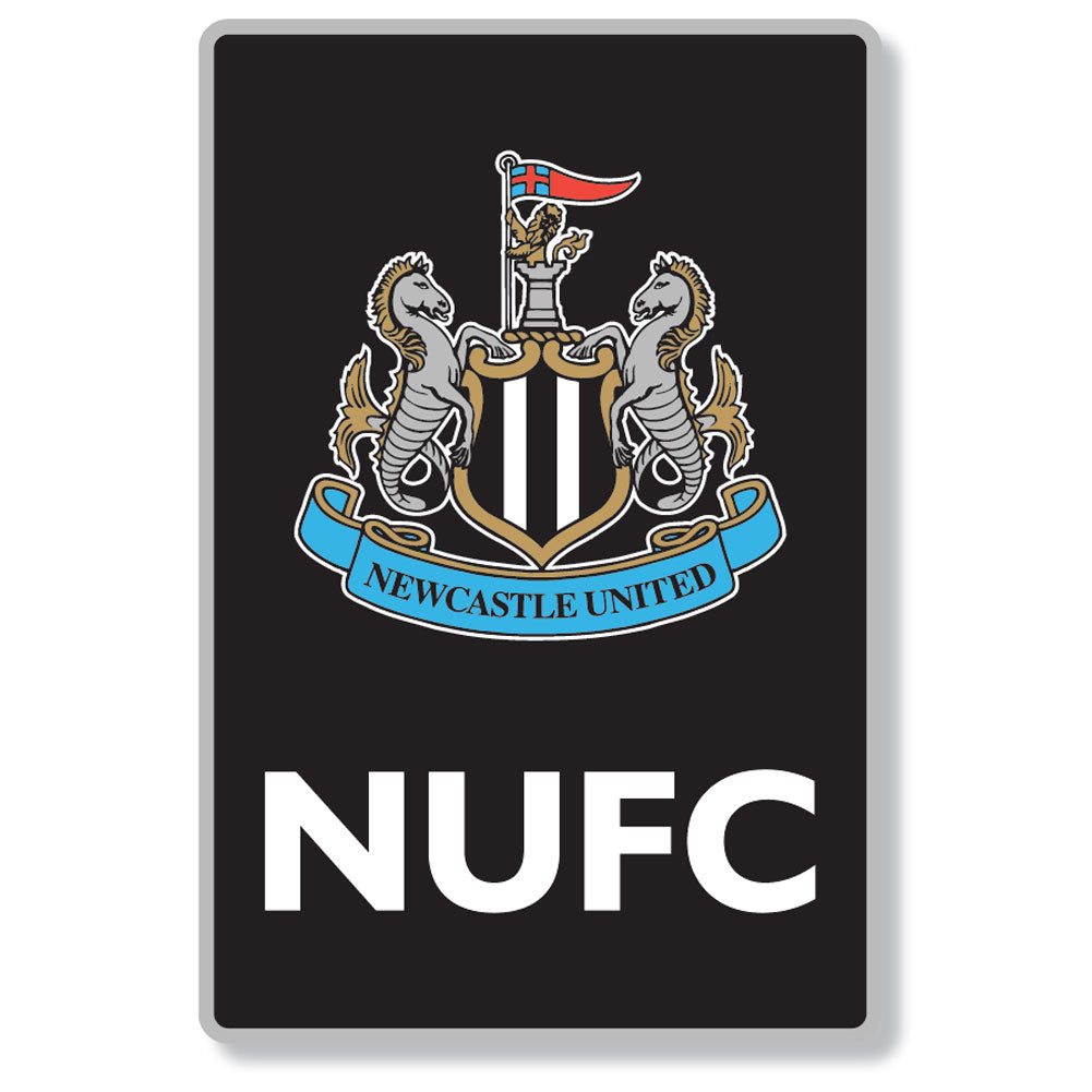 Newcastle United FC Portrait LED Crest Sign