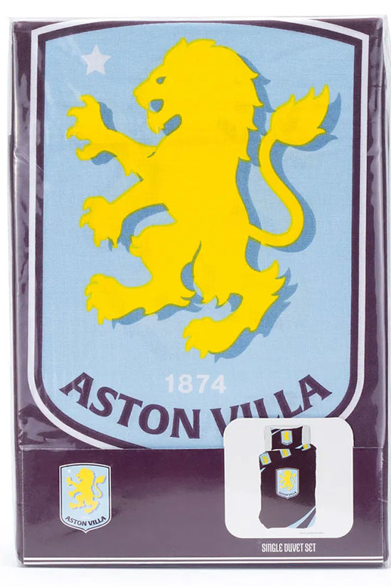 Aston Villa FC Single Duvet Set