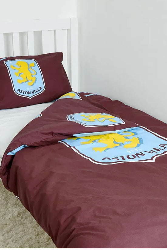 Aston Villa FC Single Duvet Set
