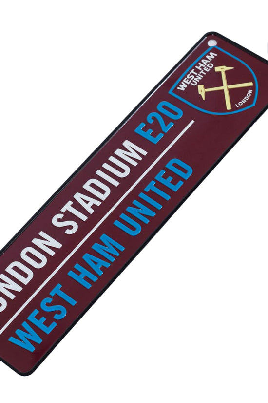 West Ham United FC Colour Window Sign 1