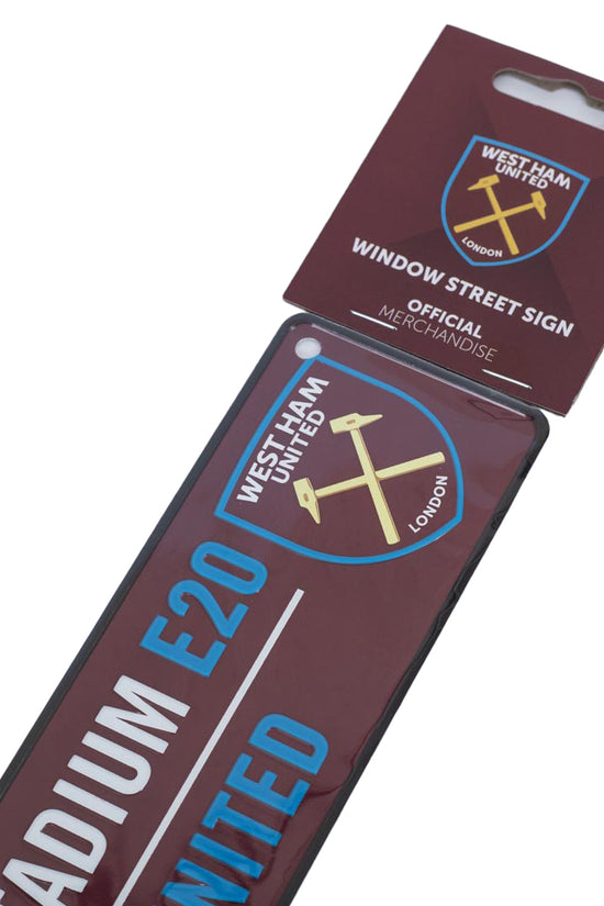 West Ham United FC Colour Window Sign 2