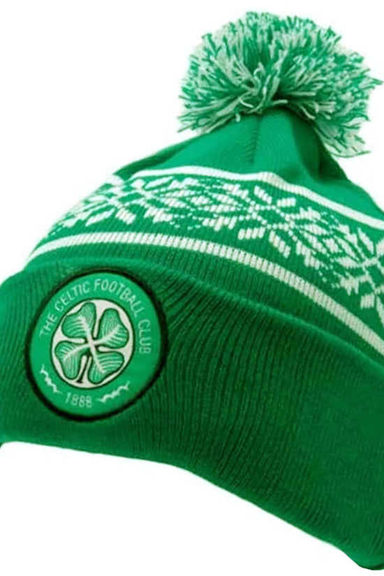 Celtic FC Snowflake Ski Hat