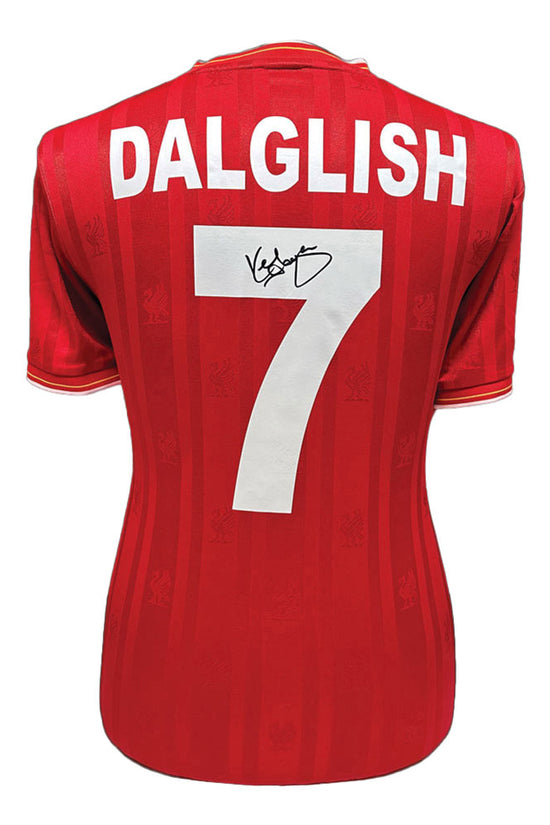Liverpool FC 1986 Dalglish Signed Shirt