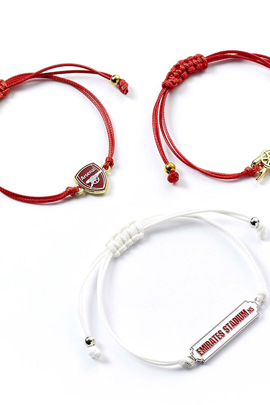 Arsenal FC Friendship Bracelet Set