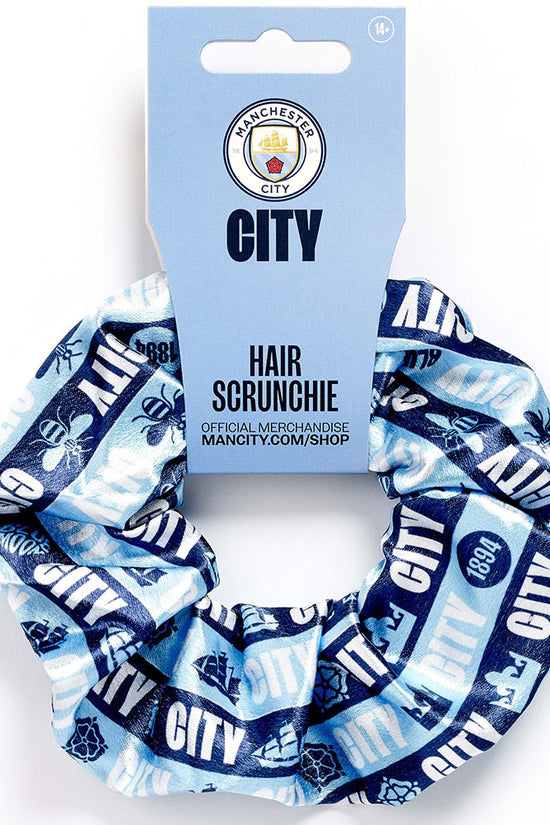 Manchester City FC Hair Scrunchie