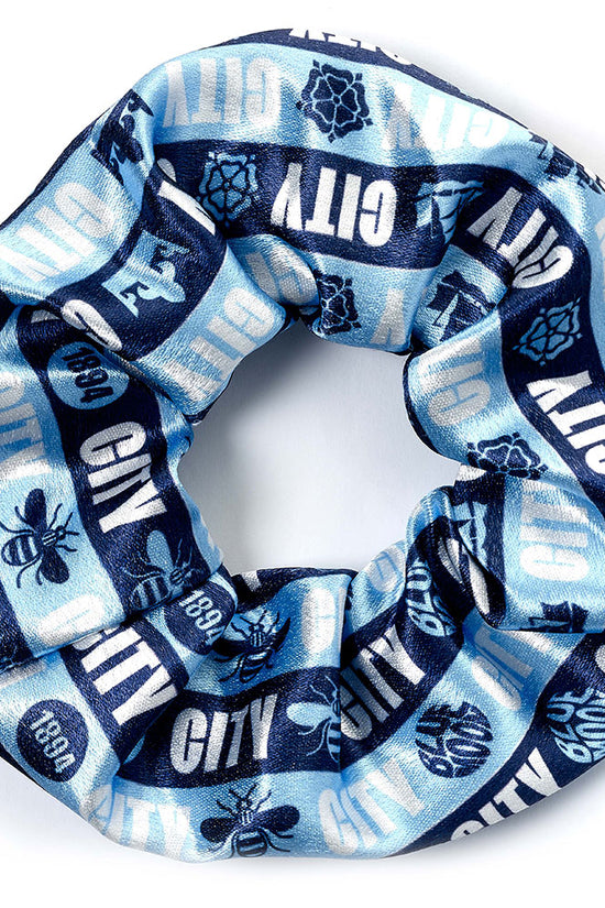 Manchester City FC Hair Scrunchie