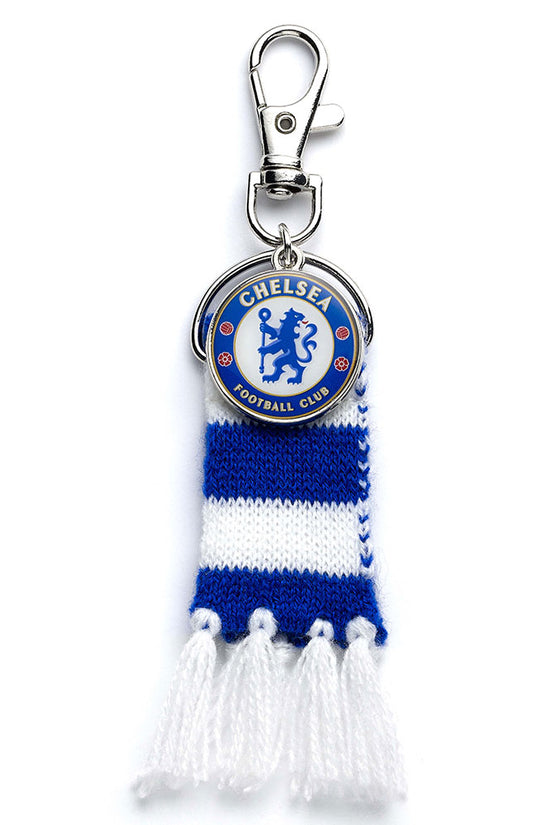 Chelsea FC Blue Bar Scarf Bag Charm