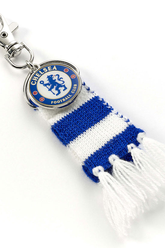 Chelsea FC Blue Bar Scarf Bag Charm