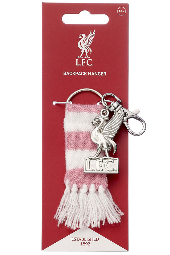 Liverpool FC Pink Bar Scarf Bag Charm
