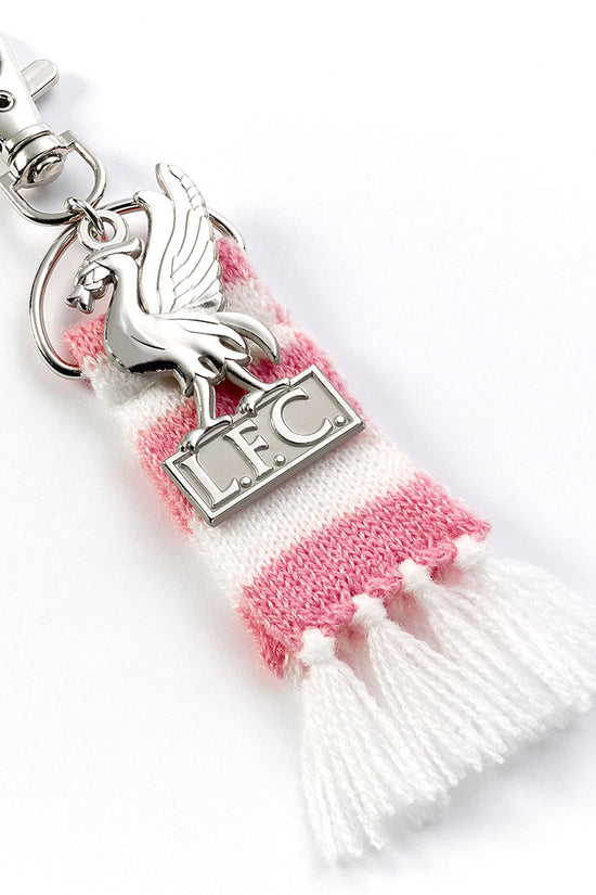 Liverpool FC Pink Bar Scarf Bag Charm