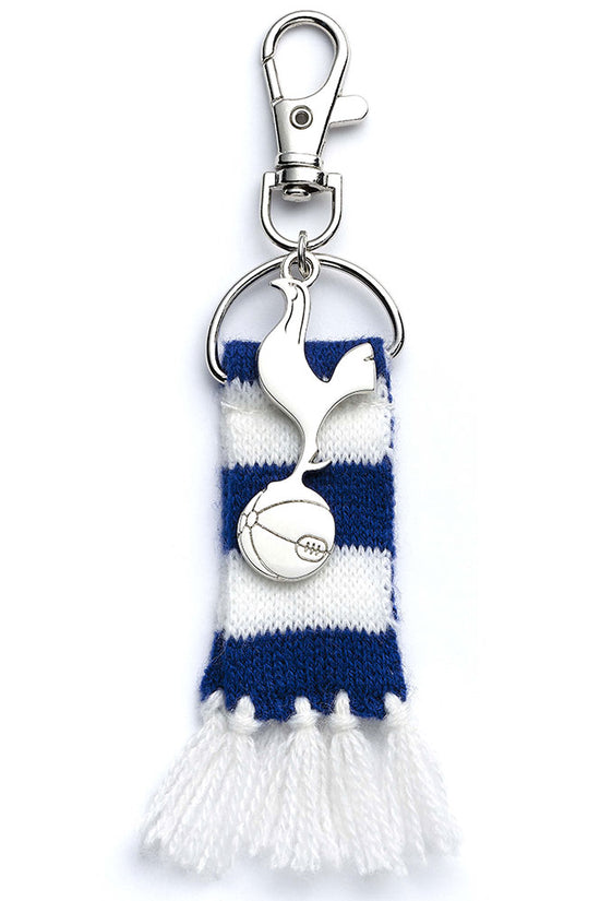 Tottenham Hotspur FC Blue Bar Scarf Bag Charm