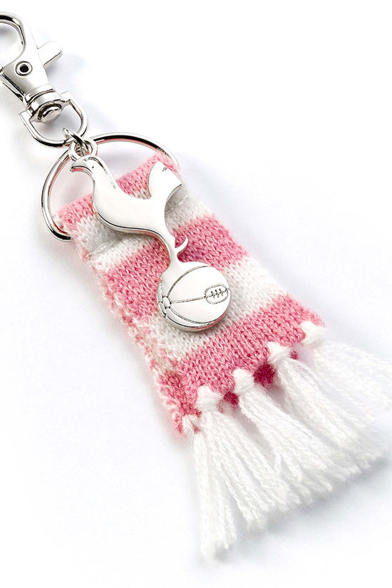 Tottenham Hotspur FC Pink Bar Scarf Bag Charm