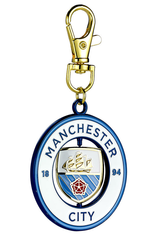 Manchester City FC Spinner Bag Charm