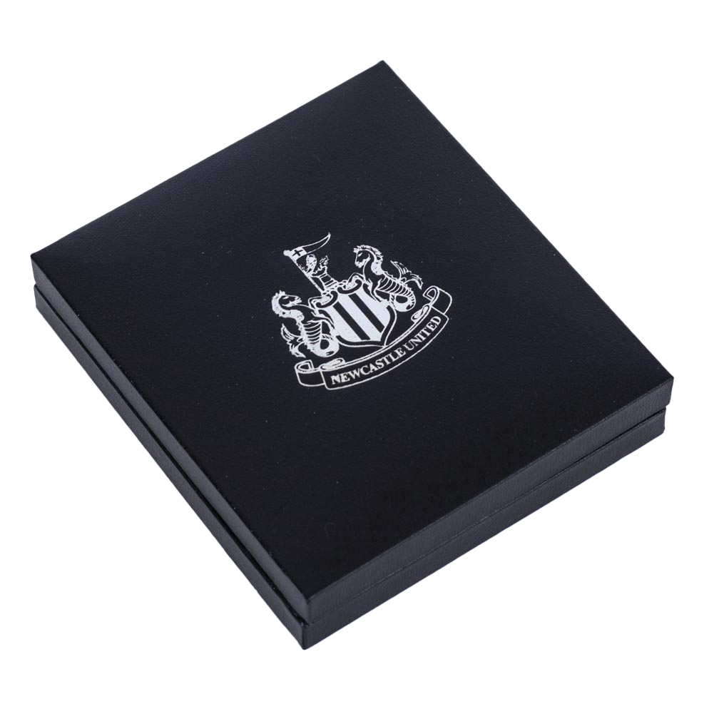 Newcastle United FC Stainless Steel Heart Necklace 2