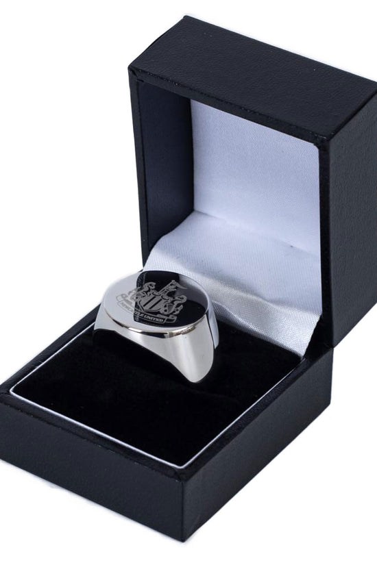 Newcastle United FC Round Signet Ring Small