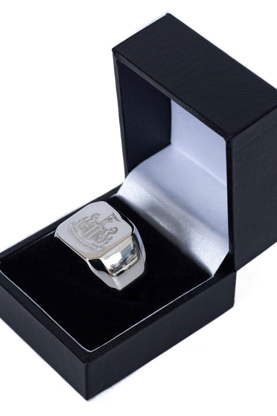 Newcastle United FC Square Signet Ring Large