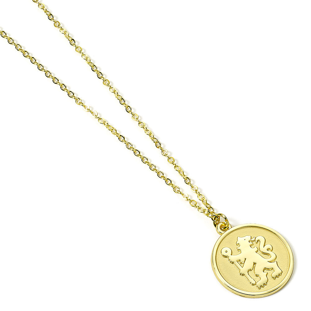 Chelsea FC Gold Finish Crest Necklace 1