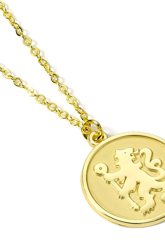Chelsea FC Gold Finish Crest Necklace
