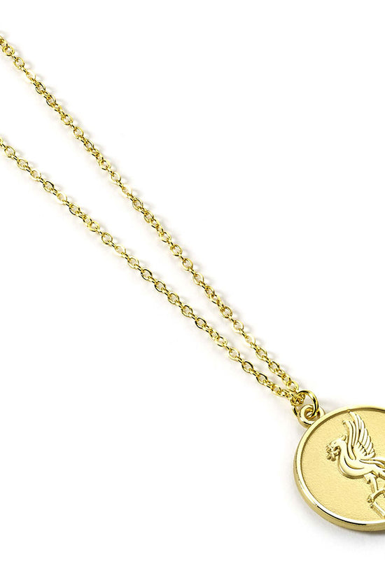 Liverpool FC Gold Finish Crest Necklace 1