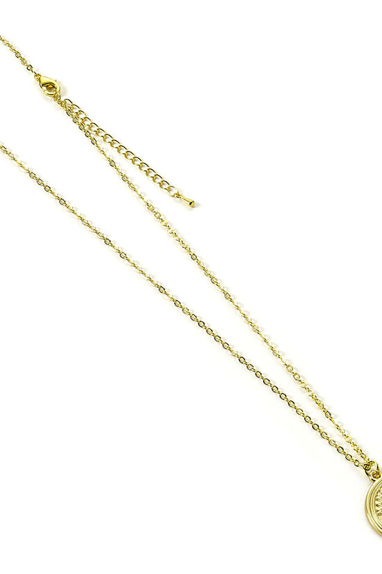 Manchester City FC Gold Finish Crest Necklace 2