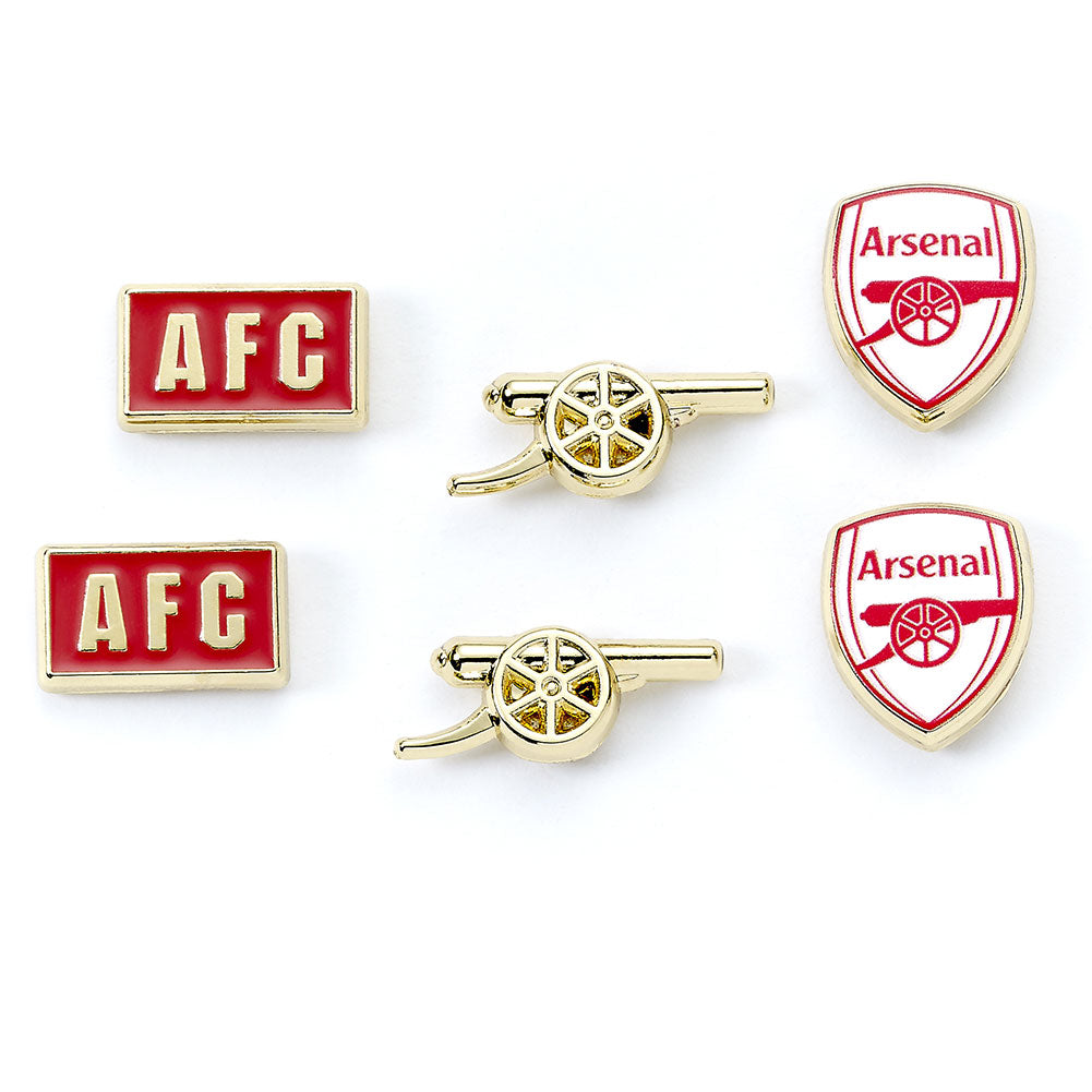 Arsenal FC Stud Earring Set 2