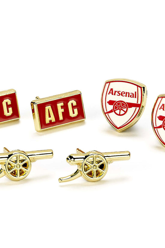 Arsenal FC Stud Earring Set