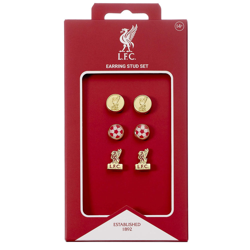 Liverpool FC Stud Earring Set 3
