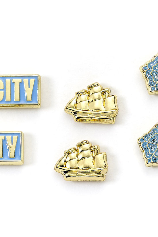 Manchester City FC Stud Earring Set 2