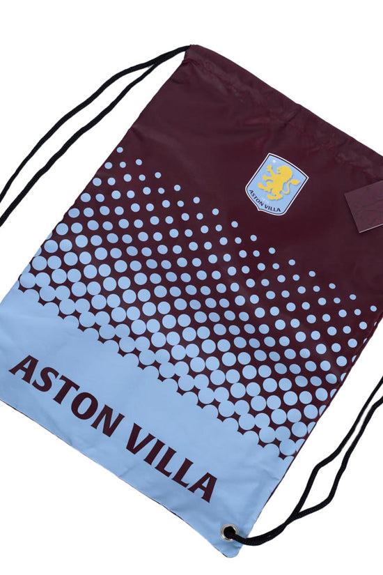 Aston Villa FC Fade Gym Bag 1