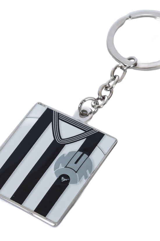 Newcastle United FC Retro Shirt Keyring 1