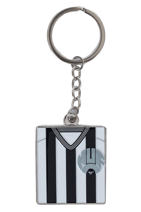 Newcastle United FC Retro Shirt Keyring