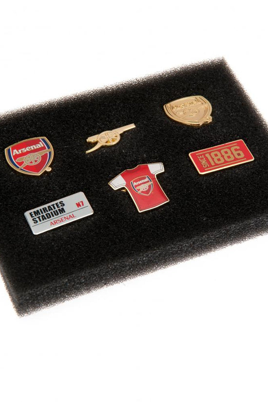 Arsenal FC 6pc Badge Set