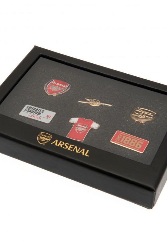 Arsenal FC 6pc Badge Set