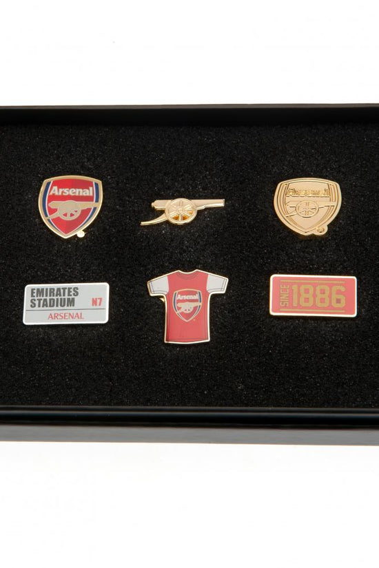 Arsenal FC 6pc Badge Set