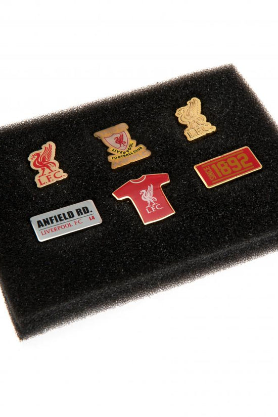 Liverpool FC 6pc Badge Set