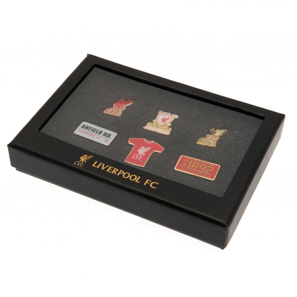 Liverpool FC 6pc Badge Set