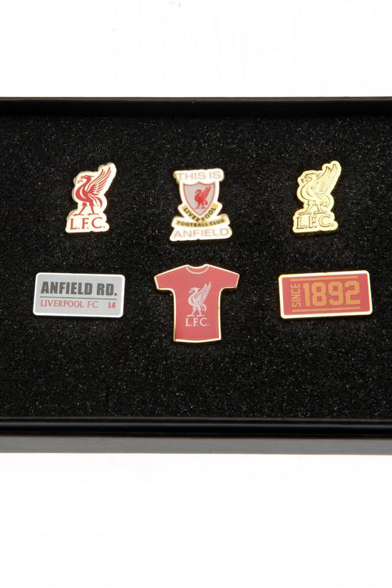 Liverpool FC 6pc Badge Set
