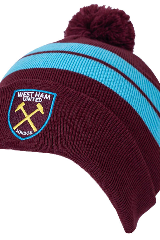 West Ham United FC Bar Knit Ski Hat