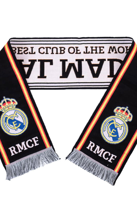 Real Madrid FC Black Scarf 2