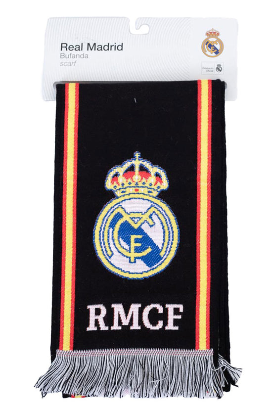 Real Madrid FC Black Scarf 3